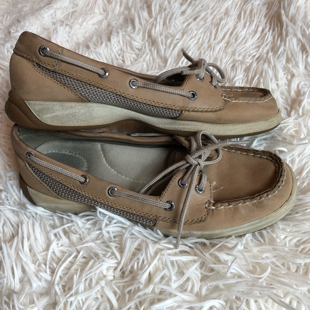 WOMENS SPERRY TOPSIDERS BOAT SHOE